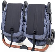 Прогулянкова коляска для двійні Valco Baby Snap Duo Trend Denim, з народження до 40 кг, тканина Tailormade